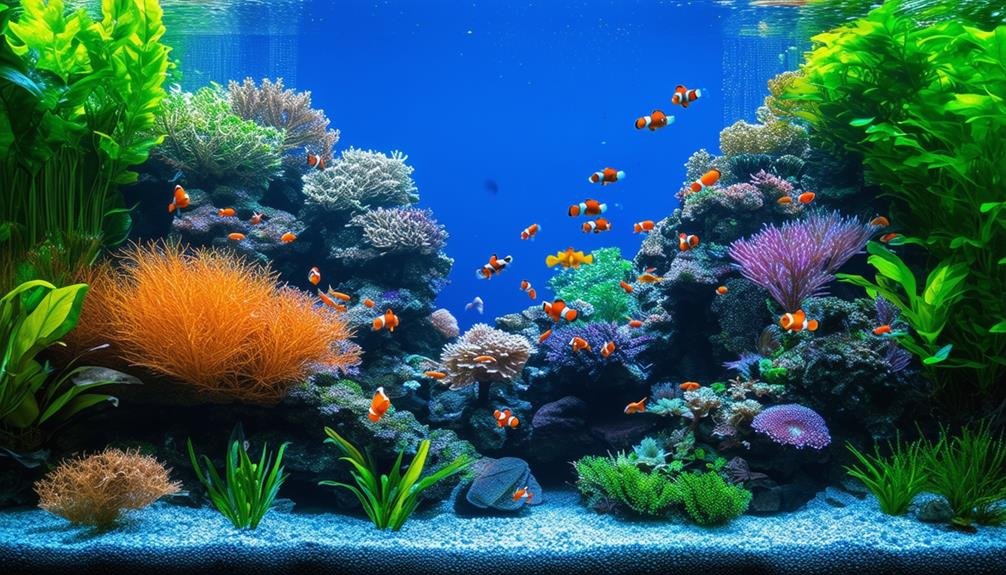 choosing appropriate aquarium size salinity