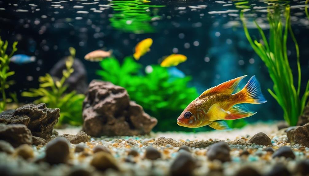 choosing cichlid aquarium substrate