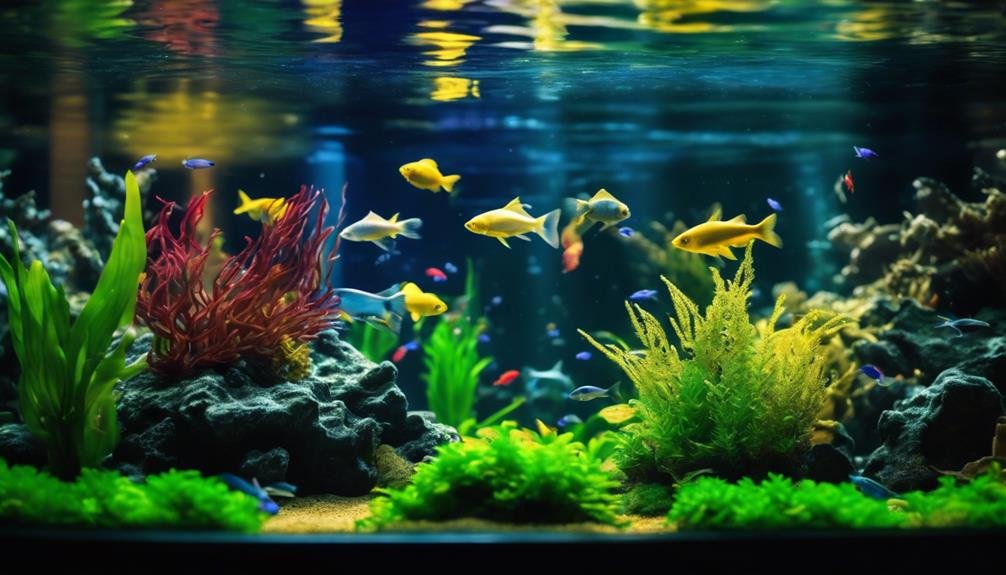 color temperature in aquariums