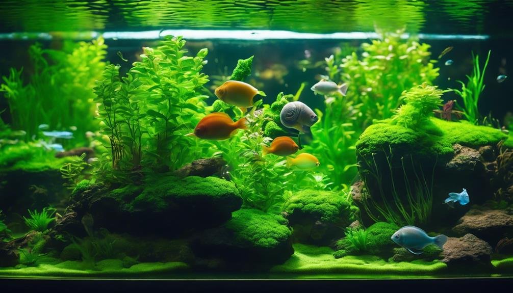 control algae in aquariums