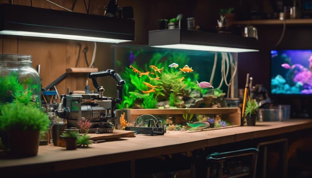 diy aquarium lighting setup guide