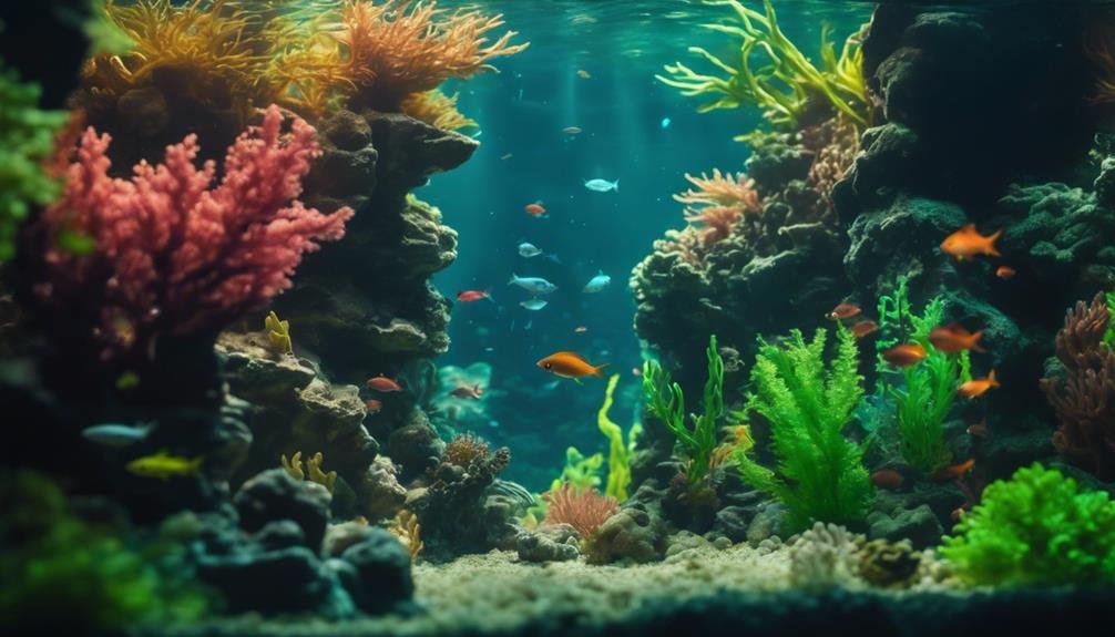 enhance aquarium tank aesthetics