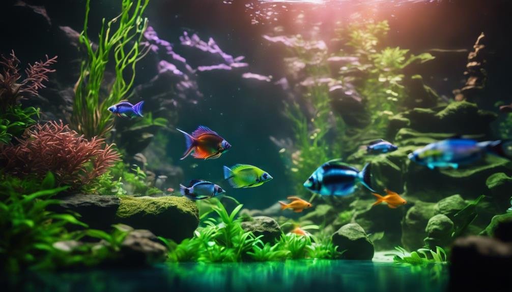 optimal fish for aquascaping