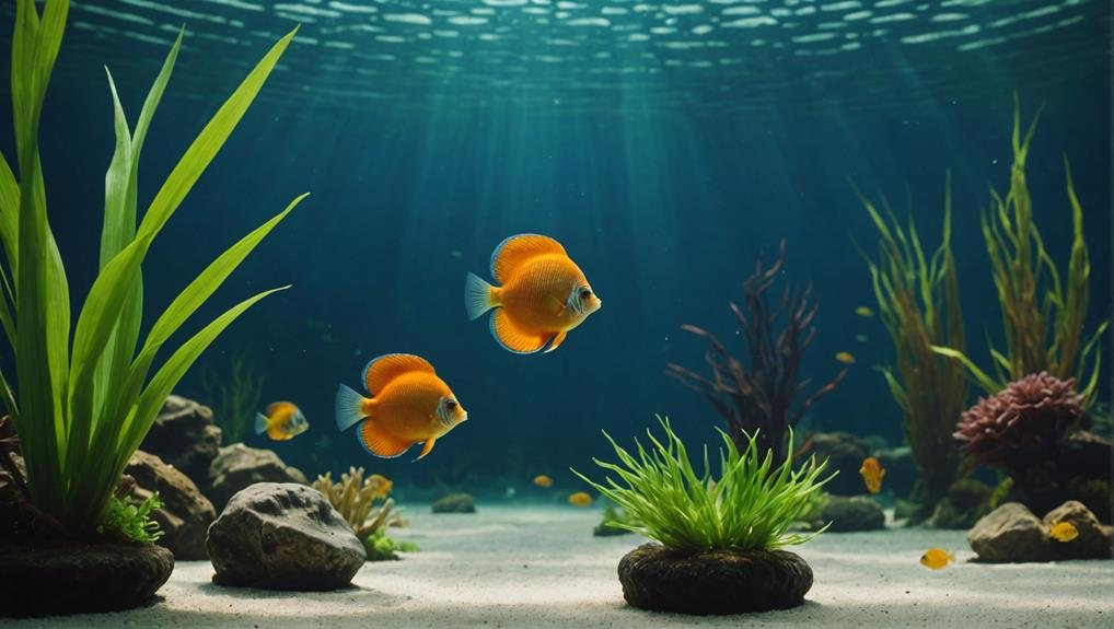 optimal tank size for healthy discus