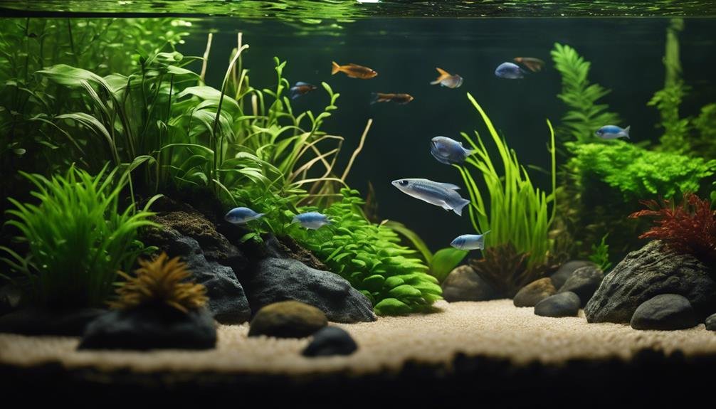 setting up freshwater plant substrate
