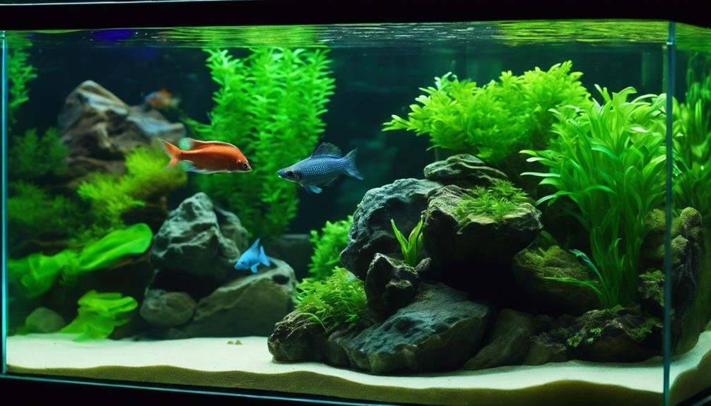 setting up low light aquariums